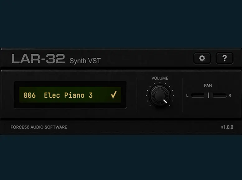 LAR-32 Synth VST sample-based virtual instrument